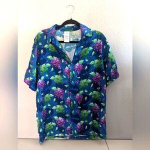 Mens Disney Short Sleeve Shirt Tropical Tiki Party Mickey Wine Festival Rave